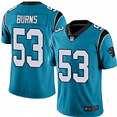 Nike Panthers 53 Brian Burns Blue Vapor Untouchable Limited Jersey Dzhi,baseball caps,new era cap wholesale,wholesale hats